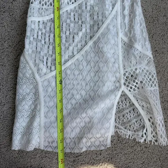For Love And Lemons Crochet White Dress Size S BNWOT - Picture 6 of 8